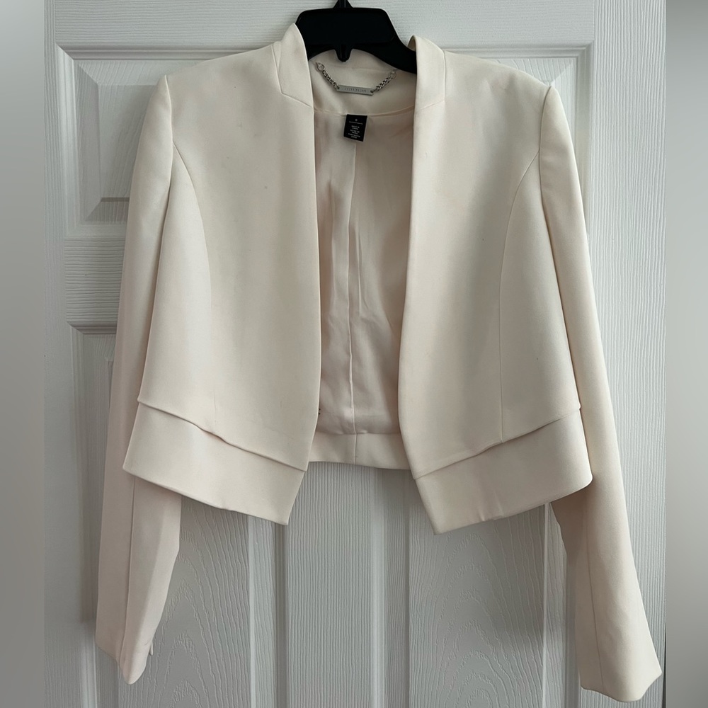 Cream blazer